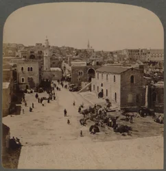 Bethléem de Judée, le lieu de naissance de Jésus, Palestine, 1896