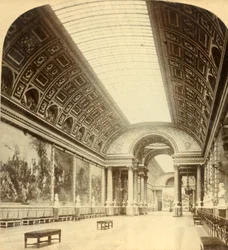 Galerie des Batailles, Versailles, vers 1900