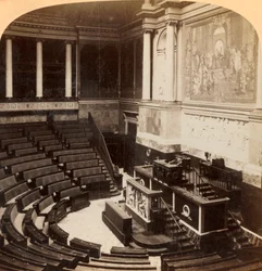 Intérieur de la Chambre des députés, Paris, France