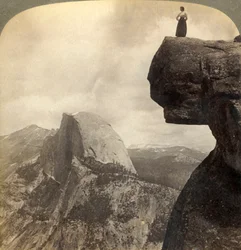 Vue sur le plus grand paysage naturel - depuis Glacier Point N.E. Yosemite Valley, Cal., 1902