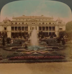 Jardins de Palm, Francfort, Allemagne, 1894