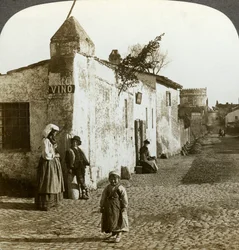 Scène sur la Voie Appienne, Rome, Italie