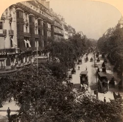 Le Grand Boulevard, Paris, France, 1894