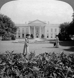 La Maison Blanche, Washington DC, États-Unis, fin du 19ème siècle