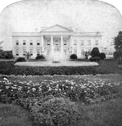 La Maison Blanche, Washington, DC, États-Unis, début du XXe siècle