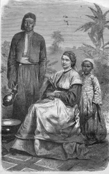 Alexandrine Petronella Francina Tinne (1839-1869). Voyageuse néerlandaise, assassinée en Afrique centrale par les Touaregs.