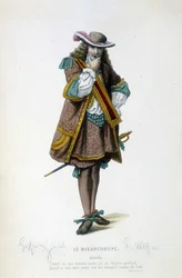Alceste dans « Le misanthrope » par Molière