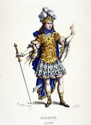 Alcide dans « Alceste (ou Le Triomphe d
