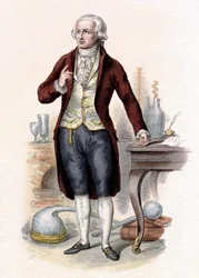Antoine Laurent de Lavoisier (1743-1794), chimiste français.