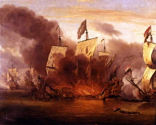Bataille de Solebay : 7/06/1672.