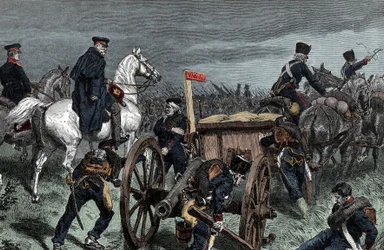 La marche de Blücher vers Waterloo
