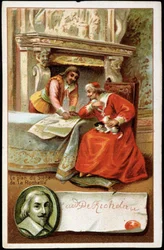 Cardinal Richelieu et le plan du siège de La Rochelle (1627 - 1628)