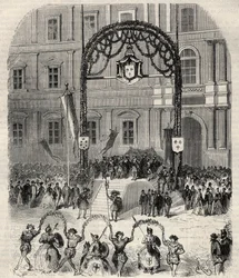 Fêtes de charité à Marseille commémorant l