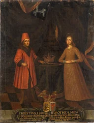 Christian I de Danemark, Norvège et Suède et la reine Dorothée de Brandebourg Kulmbach