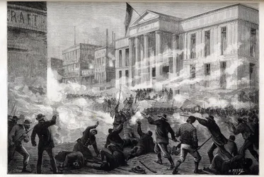 Émeutes du palais de justice de Cincinnati en 1884 - une émeute déclenchée après un verdict d