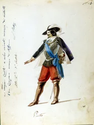 Costume pour le personnage d
