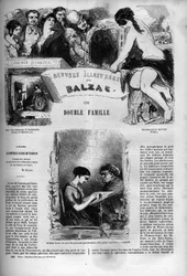 Couverture du roman « Une double famille »