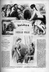 Couverture du roman "La vieille fille"