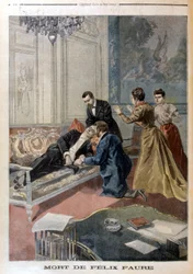 Mort de Félix Faure dans les salons de l