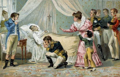 Mort de Napoléon Ier (1769-1821), à Sainte-Hélène le 5 mai 1821