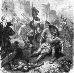 Mort du connétable de Bourbon