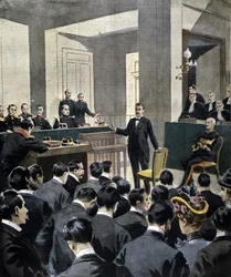 Affaire Dreyfus : témoignage du lieutenant-colonel Georges Picquart (1854-1914) au procès de l