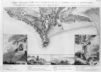 Tremblement de terre à Scilla (Italie) en 1783.