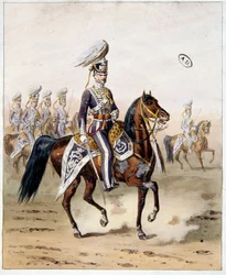 Armée anglaise des Indes : cavalerie de Madras