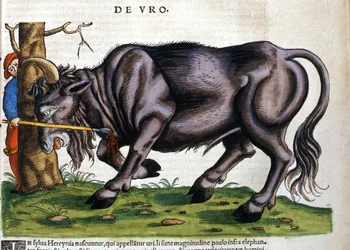 Bison européen (Bos primigenius primigenius) dont la race s