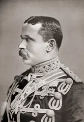 Maréchal John Denton Pinkstone French, du livre South Africa and the Transvaal War par Louis Creswicke, publié en 1900