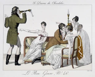 Jeu : le dessous du chandelier - dans Le Bon genre, n°46