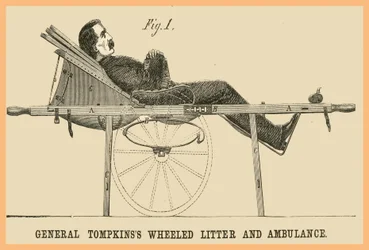 General Tompkins Wheeled Litter - Ambulance