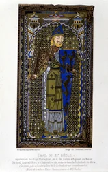 Geoffroy Plantagenêt - émail