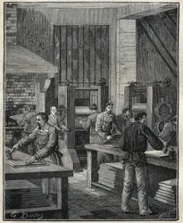 Orfèvrerie : préparation de la plaque, préparation du métal pour l