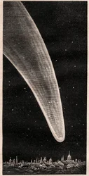 Grande comète de 1811 - gravure vers 1867