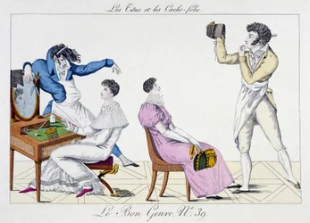 Coiffure - dans «Le Bon Genre», début 19e siècle