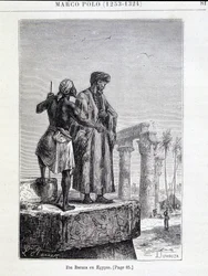 Ibn Battuta (1307-1377) en Égypte - dans « La Découverte de la Terre » de Jules Verne