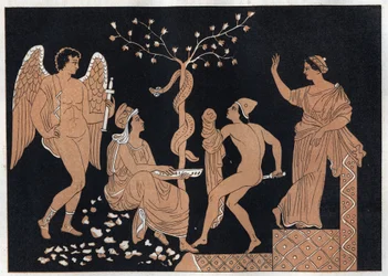 Jason et Médée - gravure tirée de « Usi e Costumi di Tutti i Popoli dell