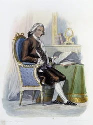 Jean Baptiste Louis Gresset (1709-1777) - dans éd. Mennechet, « Le Plutarque français »