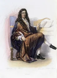 Jean Baptiste Lully (Giovanni Battista Lulli) (1632-1687) - dans « Le Plutarque français », éd. Mennechet