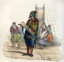 Khayr al-Din (v. 1476-1546), connu sous le nom de Barberousse II, corsaire turc. Fondateur de l