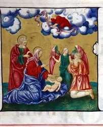 La Nativité, représentation d