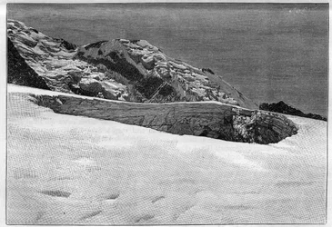 La catastrophe de Saint-Gervais ou catastrophe du glacier de la Tête Rousse (département de Haute-Savoie) (12-13 juillet 1892) - Cirque d