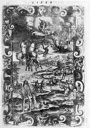 La chute de Phaéton - dans Les Métamorphoses d