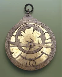 Astrolabe latin utilisé en Italie et en Europe du Sud au début du XIVe siècle