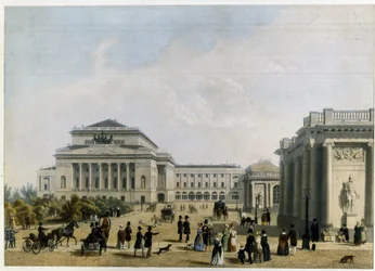 Le theatre Alexandrinski a Saint Petersbourg