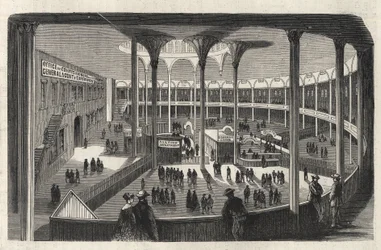 Intérieur du dépôt d