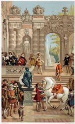 Louis XIII à la cour, à l