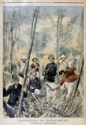 Expédition de Madagascar : dans la brousse - dans « Le Petit Journal », août 1895