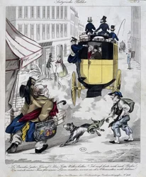 Homme pressé manquant l